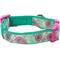 Show in main carousel: Blueberry Pet Paisley Print Polyester Dog Collar, Emerald Green, Small: 12 to 16-in neck, 5/8-in wide slide 2 of 8