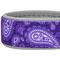 Show in main carousel: Blueberry Pet Paisley Print Polyester Dog Collar, Violet, Large: 18 to 26-in neck, 1-in wide slide 4 of 8