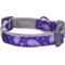 Show in main carousel: Blueberry Pet Paisley Print Polyester Dog Collar, Violet, Medium: 14.5 to 20-in neck, 3/4-in wide slide 3 of 8