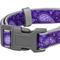 Show in main carousel: Blueberry Pet Paisley Print Polyester Dog Collar, Violet, Medium: 14.5 to 20-in neck, 3/4-in wide slide 4 of 8