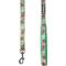 Show in main carousel: Blueberry Pet Paisley Print Polyester Dog Leash, Emerald Green, Large: 4-ft long, 1-in wide slide 3 of 7