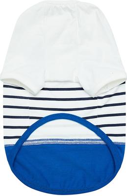 Show full view: Blueberry Pet Pocket Cotton Personalized Dog T-Shirt, Blue, 16-in slide 3 of 6