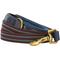 Show in main carousel: Blueberry Pet Polyester Fabric Webbing & Soft Genuine Leather Dog Leash, Noir Grey/Burgundy, Medium: 4-ft long, 3/4-in wide slide 1 of 5