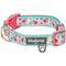 Show in main carousel: Blueberry Pet Pretty Posies Spring Padded Polyester Dog Collar, Garden Green, Small: 12 to 16-in neck, 5/8-in wide slide 1 of 8