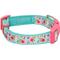 Show in main carousel: Blueberry Pet Pretty Posies Spring Padded Polyester Dog Collar, Garden Green, Small: 12 to 16-in neck, 5/8-in wide slide 3 of 8