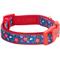 Show in main carousel: Blueberry Pet Pretty Posies Spring Padded Polyester Dog Collar, Garden Navy, Large: 18 to 26-in neck, 1-in wide slide 5 of 8