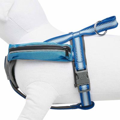 Show full view: Blueberry Pet Reflective Back to Basics No Pull Dog Harness Vest, Navy Blue, Medium: 21.5 to 26.75-in chest slide 4 of 5