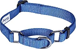 Blueberry Pet Safety Training Personalized Martingale Dog Collar, Marina Blue, Large: 18 to 26-in neck, 1-in wide slide 2 of 5