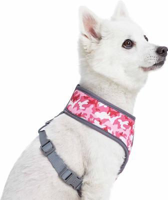 Show full view: Blueberry Pet Soft & Comfy Bahamas Vacation Dog Harness Vest, Pink Camo, Medium: 19.5 to 26-in chest slide 2 of 7