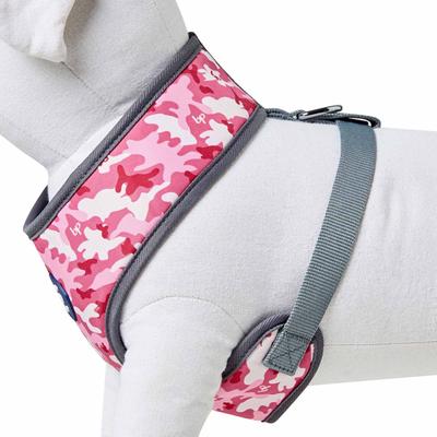 Show full view: Blueberry Pet Soft & Comfy Bahamas Vacation Dog Harness Vest, Pink Camo, Medium: 19.5 to 26-in chest slide 6 of 7