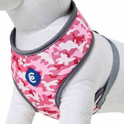 Show full view: Blueberry Pet Soft & Comfy Bahamas Vacation Dog Harness Vest, Pink Camo, Medium: 19.5 to 26-in chest slide 5 of 7