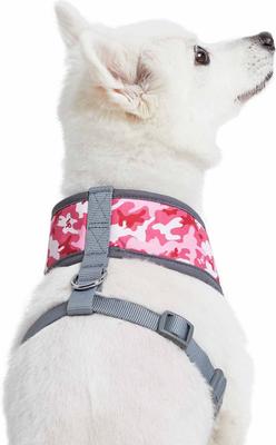Show full view: Blueberry Pet Soft & Comfy Bahamas Vacation Dog Harness Vest, Pink Camo, Medium: 19.5 to 26-in chest slide 3 of 7
