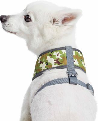 Show full view: Blueberry Pet Soft & Comfy Green Camo Print Camouflage Dog Harness Vest, Green Camo, Medium: 19.5 to 26-in chest slide 3 of 7