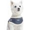 Show in main carousel: Blueberry Pet Soft & Comfy Multi Color Stripe Fleece Padded Chest Dog Harness, Grey, Large: 30 to 38.5-in chest slide 1 of 9