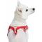 Show in main carousel: Blueberry Pet Soft & Comfy Multi Color Stripe Fleece Padded Chest Dog Harness, Red, Small: 16.5 to 21-in chest slide 3 of 8