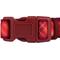 Show in main carousel: Blueberry Pet Soft & Comfy Padded Polyester Dog Collar, Aileen Red, Large: 18 to 26-in neck, 1-in wide slide 6 of 10