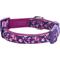 Show in main carousel: Blueberry Pet Soft & Comfy Padded Polyester Dog Collar, Plum Purple, Large: 18 to 26-in neck, 1-in wide slide 2 of 10