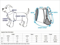 Blueberry Pet Soft & Comfy Spring Scent Inspired Floral Dog Harness Vest, Pastel Blue, Medium: 19.5 to 26-in chest slide 2 of 7