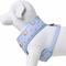 Show in main carousel: Blueberry Pet Soft & Comfy Spring Scent Inspired Floral Dog Harness Vest, Pastel Blue, Medium: 19.5 to 26-in chest slide 6 of 7