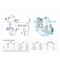 Show in main carousel: Blueberry Pet Soft & Comfy Textured Tweed Service Dog Harness Vest, Navy Blue, Medium: 19.5 to 25-in chest slide 6 of 6