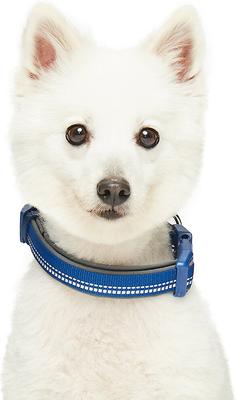 Show full view: Blueberry Pet Soft & Safe 3M Neoprene Padded Adjustable Reflective Dog Collar, Navy, Large: 18 to 26-in neck slide 3 of 7