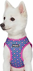 Blueberry Pet Southwestern Tribal Lozenges Service Dog Harness Vest, Navy Blue, X-Small: 15.5 to 16.5-in chest