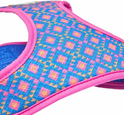 Show full view: Blueberry Pet Southwestern Tribal Lozenges Service Dog Harness Vest, Navy Blue, X-Small: 15.5 to 16.5-in chest slide 4 of 5