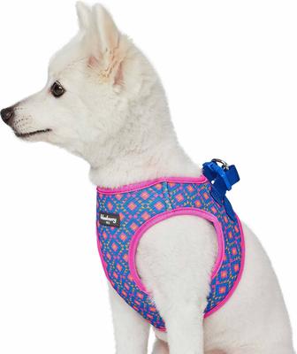 Show full view: Blueberry Pet Southwestern Tribal Lozenges Service Dog Harness Vest, Navy Blue, X-Small: 15.5 to 16.5-in chest slide 2 of 5