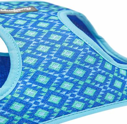 Show full view: Blueberry Pet Southwestern Tribal Lozenges Service Dog Harness Vest, Stylish Green, Small: 17 to 18.5-in chest slide 4 of 5