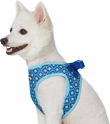 Show full view: Blueberry Pet Southwestern Tribal Lozenges Service Dog Harness Vest, Stylish Green, Small/Medium: 18.5 to 20-in chest slide 2 of 5