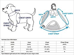 Blueberry Pet Southwestern Tribal Triangles Service Dog Harness Vest, French Pink, Small: 17 to 18.5-in chest slide 2 of 5