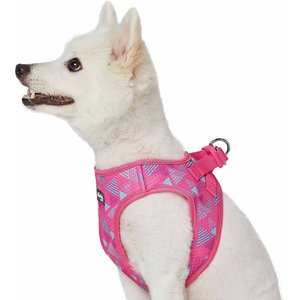 Blueberry Pet Southwestern Tribal Triangles Service Dog Harness Vest, French Pink, Small/Medium: 18.5 to 20-in chest