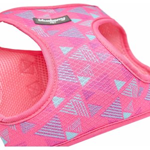 Blueberry Pet Southwestern Tribal Triangles Service Dog Harness Vest, French Pink, Small/Medium: 18.5 to 20-in chest