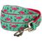 Show in main carousel: Blueberry Pet Spring Prints Nylon Dog Leash, Pink Flamingo on Light Emerald, X-Small: 5-ft long, 3/8-in wide slide 1 of 6