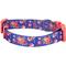 Show in main carousel: Blueberry Pet Spring Scent Inspired Rose Print Adjustable Dog Collar, X-Small: 8 to 11-in neck slide 5 of 8