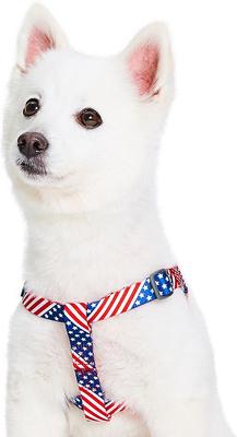 Show full view: Blueberry Pet Step In American Flag Dog Harness, USA Flag, Medium: 20 to 26-in chest slide 2 of 5