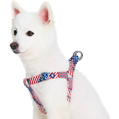 Blueberry Pet Blueberry Pet Step In American Flag Dog Harness, USA Flag, Small: 16.5 to 21.5-in chest