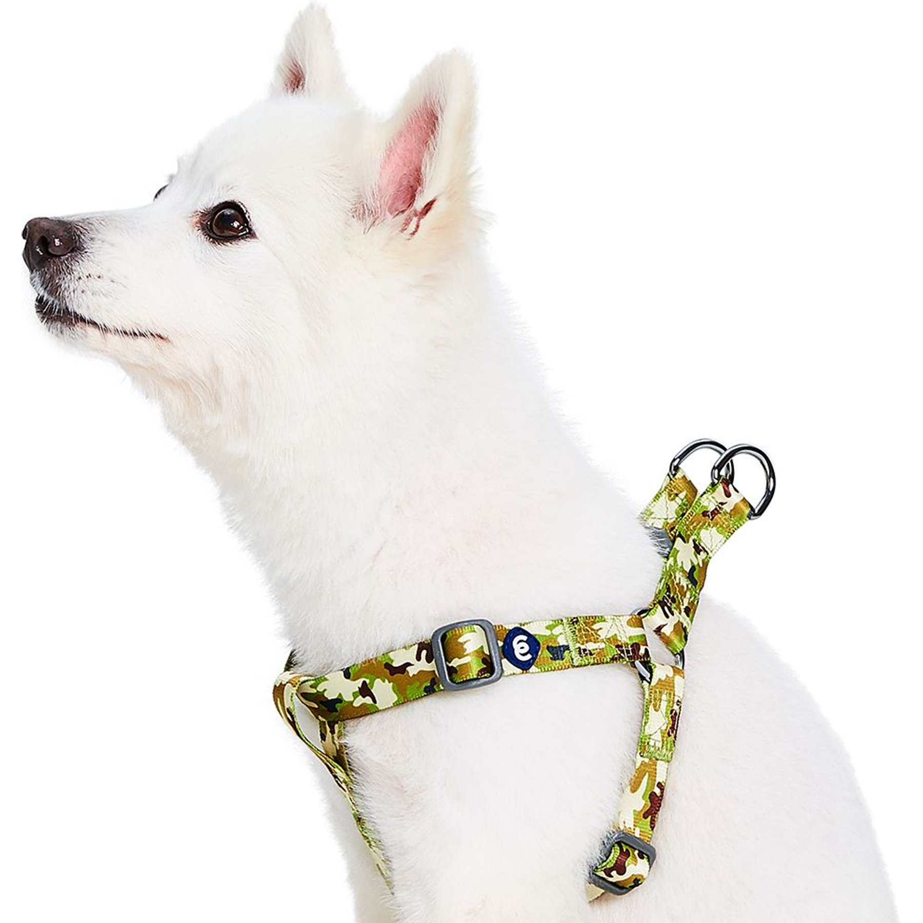 Blueberry Pet Step In Camouflage Dog Harness, Green Camo, Small: 16.5 to 21.5-in chest