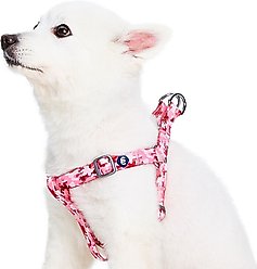 Blueberry Pet Step In Camouflage Dog Harness, Pink Camo, Large: 26 to 39-in chest