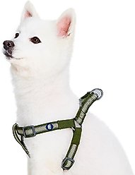 Blueberry Pet Step In Reflective Back to Basics Dog Harness, Dark Olive, Medium: 20 to 26-in chest
