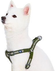 Blueberry Pet Step In Reflective Back to Basics Dog Harness, Dark Olive, Small: 16.5 to 21.5-in chest