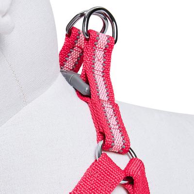 Show full view: Blueberry Pet Step In Reflective Back to Basics Dog Harness, French Pink, Large: 26 to 39-in chest slide 4 of 6