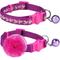 Show in main carousel: Blueberry Pet The Power of All in One Adjustable Breakaway Cat Collar with Bell, 2 count, Stunning Plum slide 4 of 7