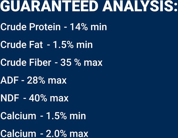 Show full view: Bluebonnet Feeds Alfalfa Nibblets Pelleted Forage Horse Feed, 50-lb bag slide 5 of 7