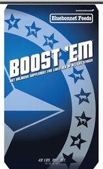 Bluebonnet Feeds Boost 'Em Diet Balancer Pellets Farm Animal & Horse Supplement