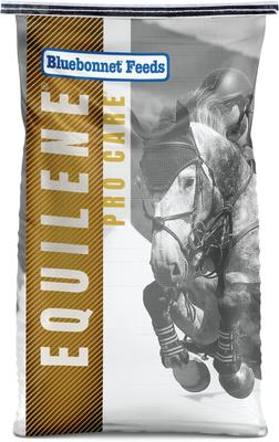 Show full view: Bluebonnet Feeds Equilene Pro Care Pellets Horse Feed, 50-lb bag, bundle of 2 slide 2 of 4