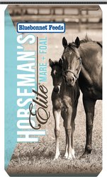 Bluebonnet Feeds Horsemans Elite Mare & Foal Pellet Horse Feed, 50-lb bag