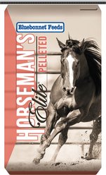 Bluebonnet Feeds Horsemans Elite Pelleted Horse Feed, 50-lb bag
