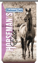 Bluebonnet Feeds Horsemans Elite Performance Race Track Sweet Horse Feed, 50-lb bag