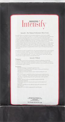Show full view: Bluebonnet Feeds Intensify Pelleted High Fat, Low Starch Horse Feed, 50-lb bag slide 6 of 7